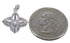 Cubic Zirconia Genuine Sterling Silver Jewelry Pendant NS55998